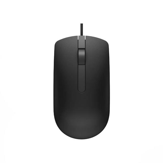 Dell Optical Wired Mouse MS116 - Black