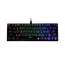 Fantech Atom63 MK859 RGB Mechanical Gaming Keyboard 60% Form factor, Red Switches, Anti-ghosting, Arabic/English - Black