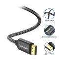 ZKAPOR DisplayPort Cable 4K 280Hz, DisplayPort to Display Port Cable, Compatible with Laptop, PC, HDTV, Gaming Monitor