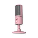 Razer Seiren X Quartz Compact USB Condenser Microphone, with Integrated Shock Absorber and Supercardioid Recording Pattern for Streamers, Pink