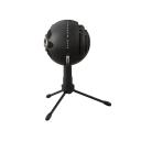 Blue Snowball iCE Black USB Microphone for PC, Mac, Gaming, Recording, Streaming, Podcasting, with Cardioid Condenser Mic Capsule, Adjustable Desktop Stand&USB cable, Plug&Play