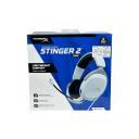 HyperX Cloud Stinger 2 Core - Gaming Headset for Playstation, Lightweight Over-Ear Headset with mic, Swivel-to-Mute Function, 40mm Drivers, White - OPEN BOX