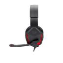 Redragon H220 Themis Wired Gaming Headset, Stereo Surround-Sound, Noise Cancelling Over-Ear Headphones with Mic, Volume Control, Red LED Light, Compatible with PC, PS4/3, Xbox One and Nintendo Switch
