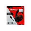 HyperX Cloud II –Wired Gaming Headset, 7.1 Surround Sound, Analog, Closed, Multi-Platform, , Available in Black & Red Sides - OPEN BOX
