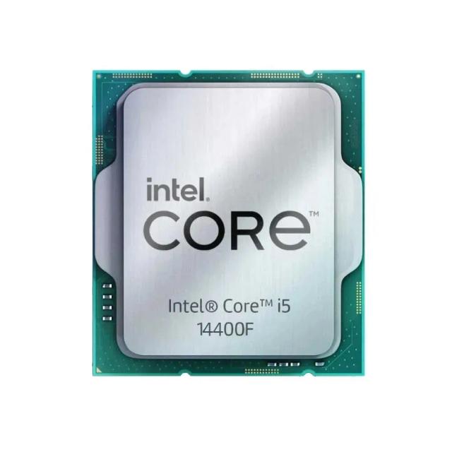 Intel Core i5-14400F Desktop Processor 10 cores (6 P-cores + 4 E-cores) up to 4.7 GHz -Tray