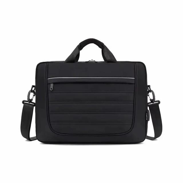 Coolbell CB-2119, 15.6inch Laptop Bag with Shoulder Strap, Polyester Fabric, Water Slide and Dust Resistance Material - Black