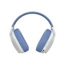 Logitech G435 Ultra-light Wireless Bluetooth Gaming Headset, 165G, 18hr Battery, 2.4Ghz, Bluetooth, White and Blue