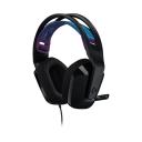 Logitech G335 Wired Gaming Headset, with Flip to Mute Microphone, 3.5mm Audio Jack, Memory Foam Earpads, 40mm Drivers, Volume Control, Lightweight, Compatible with Multi Platform - Black