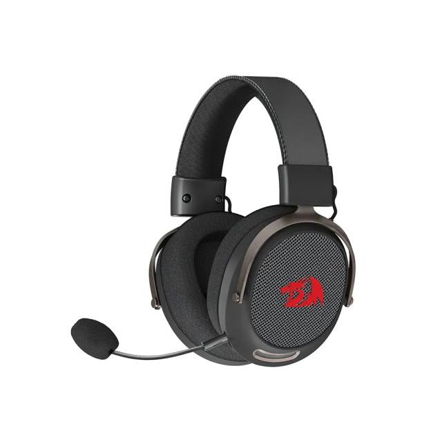 Redragon H858 Arrow Wireless 2.4G/BT/USB 3 Mode Over-Ear Headphones Gaming Headset - Black