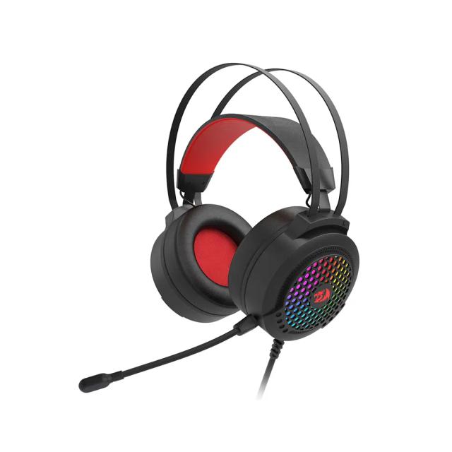 Redragon Carmen H261 Lightweight RGB Wired Gaming Headset - Black