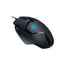 Logitech G402 Hyperion Fury FPS Gaming Mouse with 8 Programmable Buttons, 4000DPI, Black, Wired