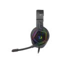 REDRAGON Medea H280 RGB Gaming Headset, 3.5mm Surround Sound Computer Earphone Headphones Microphone for PS4 Switch Xbox One