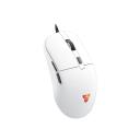 Fantech KANATA S VX9S Wired Gaming Mouse,  Ambidextrous Design, 400-7200 DPI, 6D Macro Buttons, Attached USB-A Cable Connectivity, 82g, RGB Lighting, Huano 10M Switch, Fantech Software - White