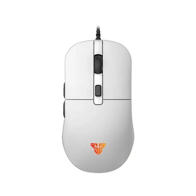 Fantech KANATA S VX9S Wired Gaming Mouse,  Ambidextrous Design, 400-7200 DPI, 6D Macro Buttons, Attached USB-A Cable Connectivity, 82g, RGB Lighting, Huano 10M Switch, Fantech Software - White