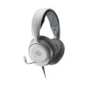 SteelSeries Arctis Nova 1P Multi-System Gaming Headset — Hi-Fi Drivers — 360° Spatial Audio — Comfort Design — Durable — Lightweight — Noise-Cancelling Mic — PS5/PS4, PC, Xbox, Switch -  Wired - White