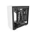 NZXT H710 - ATX Mid Tower PC Gaming Case - Front I/O USB Type-C Port - Quick-Release Tempered Glass Side Panel - Cable Management System - Water-Cooling Ready - White/Black