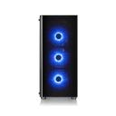 Thermaltake V200 Tempered Glass RGB Edition 12V MB Sync Capable ATX Mid-Tower Chassis with 3 120mm 12V RGB Fan + 1 Black 120mm Rear Fan Pre-Installed 
