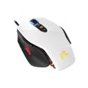 CORSAIR M65 Pro RGB-FPS Gaming Mouse-12,000 DPI Optical Sensor-Tunable Weights-White, Wired