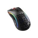 Glorious Model D Minus Wireless Gaming Mouse - RGB Mouse Wireless - 69g Superlight Mouse - Ergonomic Computer Mouse - Honeycomb Mouse - Matte Black