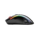 Glorious Model D Minus Wireless Gaming Mouse - RGB Mouse Wireless - 69g Superlight Mouse - Ergonomic Computer Mouse - Honeycomb Mouse - Matte Black