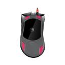 BLOODY AL90 Optical Gaming Mouse with Light Strike (LK) Optical Switch & Scroll, 8 Programmable Buttons and Advanced Macros, Ergonomic Right Hand Grip, Button Grips, Colored Profile Selection - Black