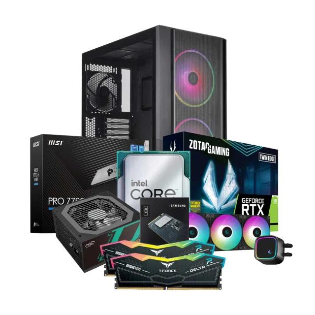 Mid-Range Gaming PC Build Offer NO.317 (Intel Core i7-14700K, 32GB RAM 6000MHz, RTX 3060 12GB, 1TB NVMe SSD)