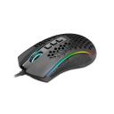 REDRAGON Storm Elite M988 USB wired RGB Gaming Mouse 32000 DPI, 85g programmable game mice backlight ergonomic for Computer PC Laptop