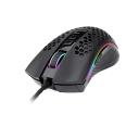 REDRAGON Storm Elite M988 USB wired RGB Gaming Mouse 32000 DPI, 85g programmable game mice backlight ergonomic for Computer PC Laptop