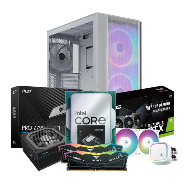 High-End Gaming PC Build Offer NO.451 (Intel Core i9-13900KF, 64GB RAM 5200MHz, RTX™ 3080 OC 12GB, 1TB NVMe SSD)