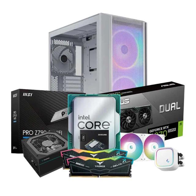 High-End Gaming PC Build Offer NO.493 (Intel Core i7-14700K, 32GB RAM 6000MHz, RTX 4070 SUPER 12GB, 1TB NVMe SSD)