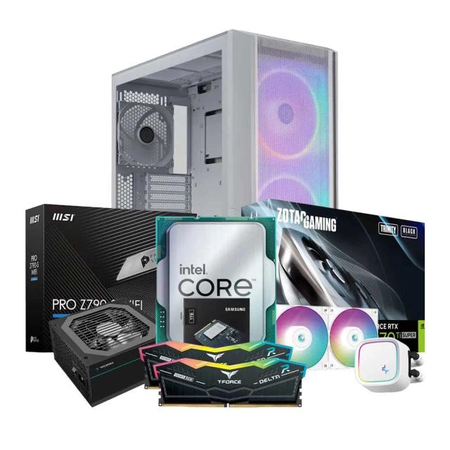 High-End Gaming PC Build Offer NO.514 (Intel Core i7-13700KF, 32GB RAM 6000MHz, RTX 4070 TI SUPER 16GB, 1TB NVMe SSD)