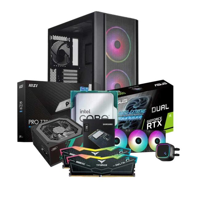 Mid-Range Gaming PC Build Offer NO.546 (Intel Core i5-14600K, 32GB RAM 6000MHz, RTX 3060 OC 12GB, 1TB NVMe SSD)