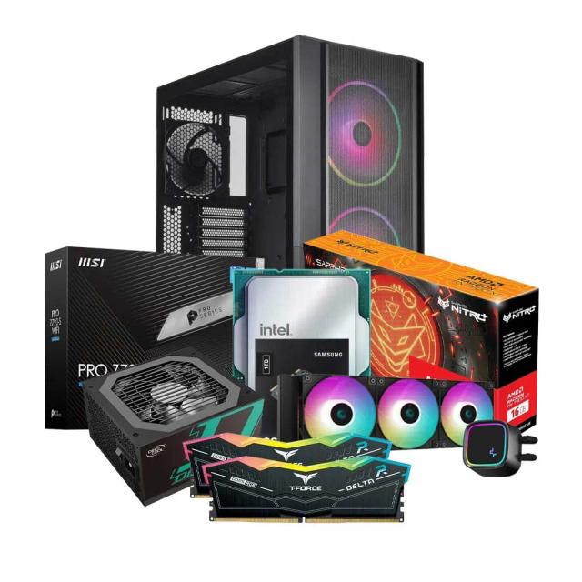 Mid-Range Gaming PC Build Offer NO.560 (Intel Core i9-12900KF , 32GB RAM 6000MHz, RX 7800 XT 16GB, 1TB NVMe SSD)