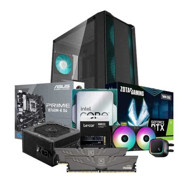 Mid-Range Gaming PC Build Offer NO.569 (Intel Core i9-12900KF, 32GB RAM 3600MHz, RTX 3060 12GB, 1TB NVMe SSD)