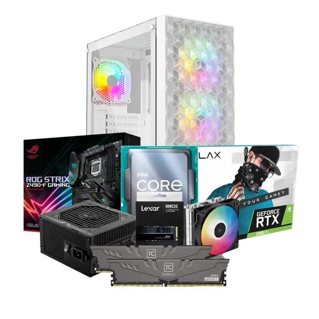 Low-End Gaming PC Build Offer NO.608 (Intel Core i7-11700K, 32GB RAM 3600MHz, RTX 3060 Ti 8GB, 1TB NVMe SSD)