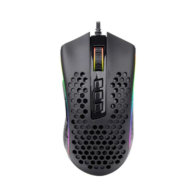 REDRAGON Storm Elite M988 USB wired RGB Gaming Mouse 32000 DPI, 85g programmable game mice backlight ergonomic for Computer PC Laptop