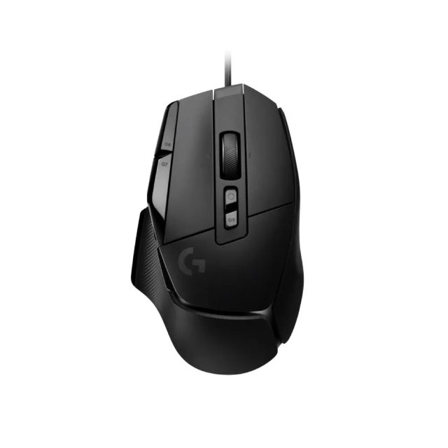 Logitech G502 X Wired Gaming Mouse - LIGHTFORCE hybrid optical-mechanical primary switches, HERO 25K gaming sensor, 13 Programmable Buttons - Black