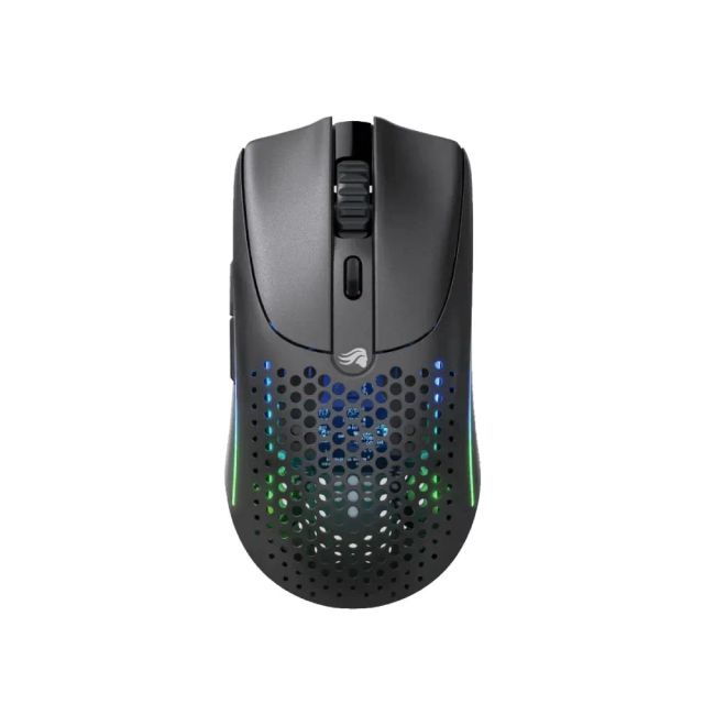 GLORIOUS Model O 2 Wireless Bluetooth Gaming Mouse, Honeycomb Gaming Mouse Features - Programmable Mouse w/ 6 Buttons- 210h Battery Life, BT/2.4Hz, 26,000 DPI, 26K Sensor- Ultralight Ambidextrous - Black