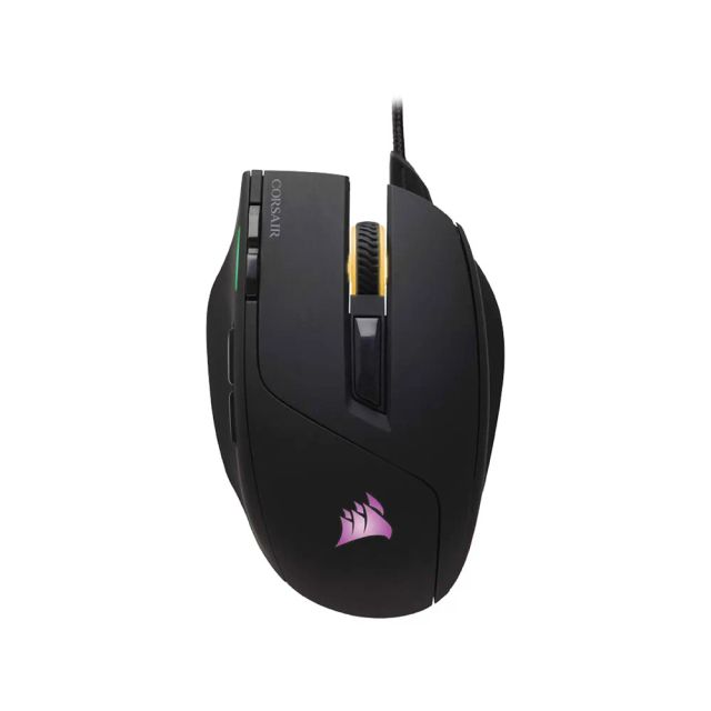 Corsair Sabre RGB Optical Gaming Mouse (10000 DPI Optical Sensor, Lightweight, 8 Programmable Buttons, 4-Zone RGB Multi-Colour Backlighting, Xbox One Compatible) - Black, Wired