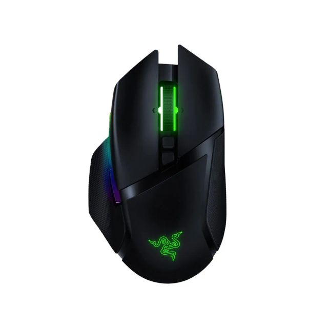 Razer Basilisk Ultimate HyperSpeed Wireless Gaming Mouse: Fastest Gaming Mouse Switch, 20K DPI Optical Sensor, Chroma RGB Lighting, 11 Programmable Buttons, 100 Hr Battery, Black