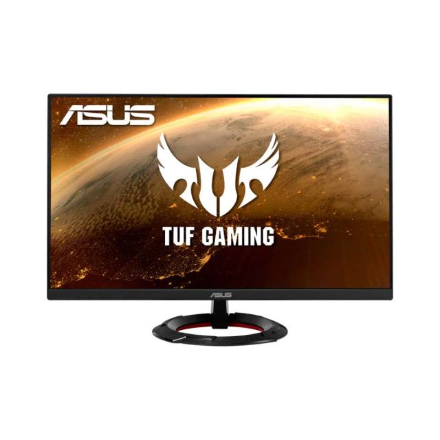 ASUS TUF Gaming 23.8” 1080P Monitor (VG249Q1R) - Full HD, IPS, 165Hz (Supports 144Hz), 1ms, Extreme Low Motion Blur, Speaker, FreeSync™ Premium, Shadow Boost, VESA Mountable, DisplayPort, HDMI, PS5 & XBOX Series X|S 120Hz), Black