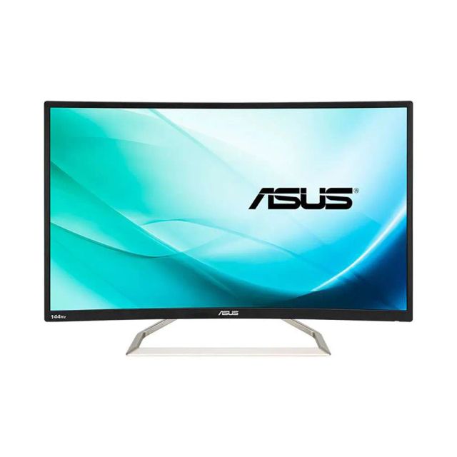 ASUS VA326HR Curved 32 Inch FHD (1920 x 1080) Gaming Monitor, VA, Up to 144 Hz, D-Sub, HDMI, Flicker Free, Low Blue Light, TUV Certified, Console Ready, VA, PS5 & XBOX Series X|S 120Hz)