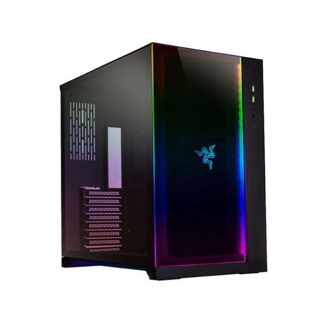 Lian Li PC-O11 Dynamic Razer Edition Black Tempered glass E-ATX Mid Tower Gaming Computer Case