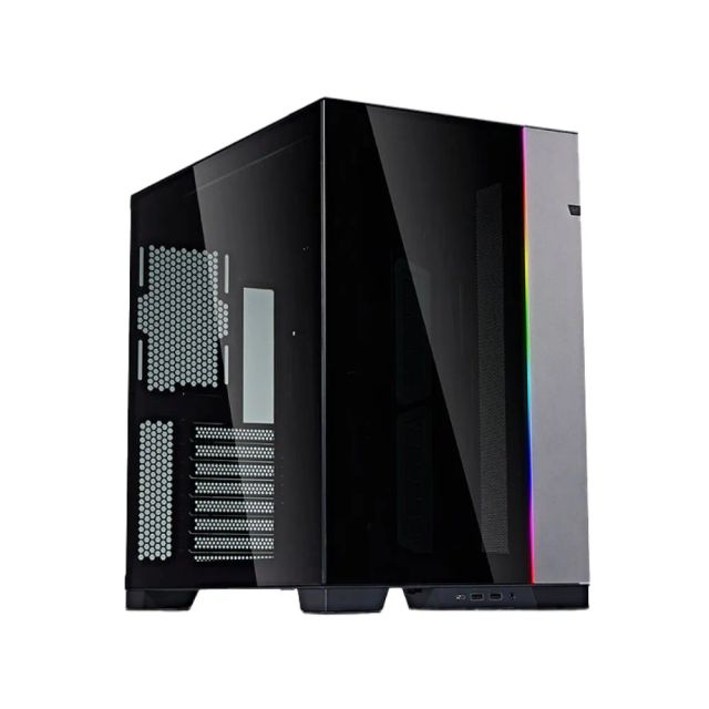 Lian Li O11 Dynamic EVO Gaming PC Case E-ATX Desktop Computer Case - Mid Tower Chassis with Flexible Mode and Configuration, Tempered Glass Panel, USB Type-C Port, Easy Cable Management (Harbor Grey)