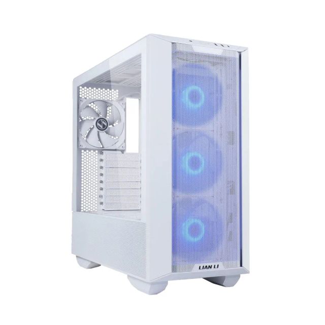Lian Li Lancool III RGB White Aluminum/SECC/Tempered Glass Gaming Case with 4 × 140 PWM Fans