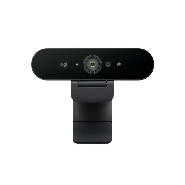 Logitech Brio Stream 4K webcam with HDR and noise-canceling mics, 1080P 60fps, Adjustable, 12months XSplit Premium
