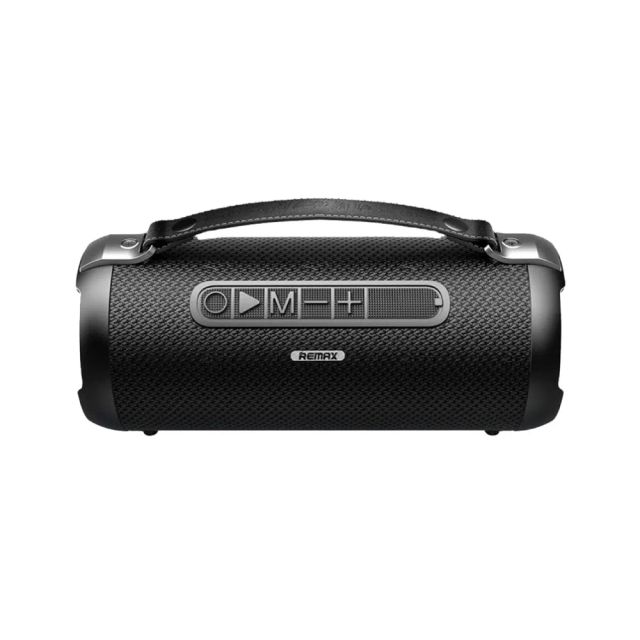 REMAX RB-M43 Gwens Outdoor Bluetooth Speaker with Subwoofer and AUX cable - Blac
