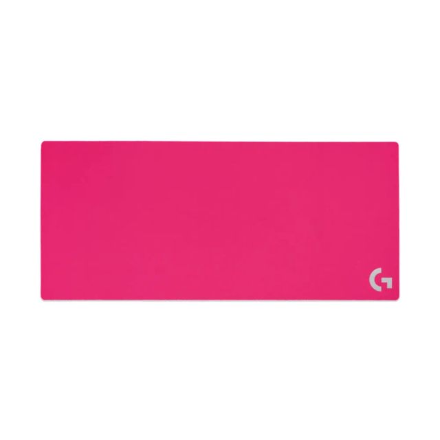 Logitech G840 XL Cloth Gaming Mouse Pad - 900 x 400 mm, 3 mm Thin Mat, Stable Rubber Base, Performance-tuned Surface - Magenta