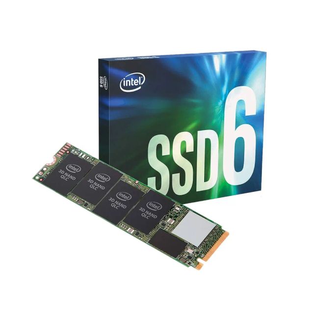 Intel SSD6 660p Series M.2 80mm 2280 512GB PCIe 3.0 x4, NVMe 3D2 QLC Internal Solid State