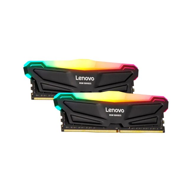 Lenovo DDR4 16GB (2x8GB) Memory Ram 3600MHz RGB Memory Desktop Dimm with Heat Sink XMP for PC